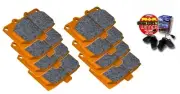 EBC Brake Pads Orange Fabric Front+Rear for Mini (R55 R58 R59) (for: Mini)