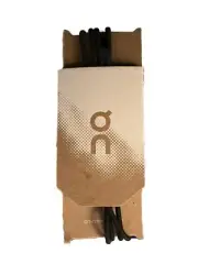 On Cloud Black Elastic Laces