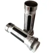 Silver 7/8" For Honda CBR600RR CBR1000RR CBR600 RC51 MSX125 22mm Hand Grip