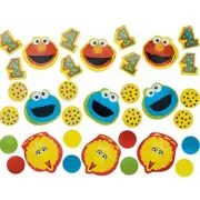 Sesame Street Elmo Big Bird Cookie One 1st Birthday Party Scatters Confetti 34g