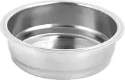 Coffee Filter Basket Stainless Steel Strainer Stainless Steel Sieve Single Layer Stainless Steel Coffee Machine Filter Strainer Tray Reusable Coffee Filter Basket Stainless Steel Metal Coffee Filter