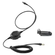 6-Pin Quick Disconnect Hirose Replacement Headset PTT Cable for Motorola HT750