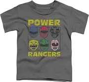 [Power Rangers] Toddlers Ranger Heads T-Shirt
