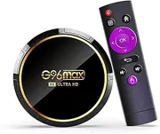 CHROX Android TV Box 13.0, 4GB RAM 64GB ROM RK3528 Quad-Core Google Android Box Support Ultra HD 4K/8K HDR/Ethernet/BT/3D/Dual-Wifi 2.4G/5G Set Top Box,4gb+32gb