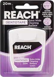Reach Dentotape Waxed Dental Floss 20 m Length