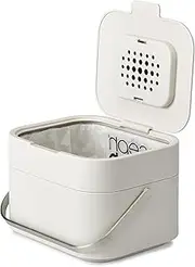 [Joseph Joseph] Stack 4 Food Waste Caddy with Odour Filter, Stone