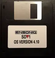 Ensoniq SD1 Operating System Disk v4.10 Sequencer OS - 30 Sold
