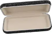 [Holibanna] Bling Eyeglass Storage Box Rhinestone Sunglasses Holder for Scratch Protection Hard Shell Organizer for Car Elegant Eyeglass Case for Women Men for Travel Daily
