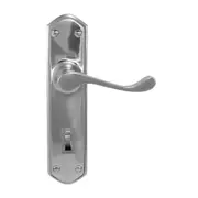 Superior Brass Colonial Design 2 Door Lever Privacy Set