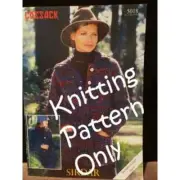 New Sirdar 5018 Cossack Cardigan Jacket Knitting Pattern w Larger Sizes