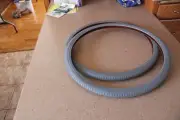 22 X 1-3/8 (37-501) grey TIRE. SOLD AS PAIR WHEELCHAIR NEW OLD STOCK