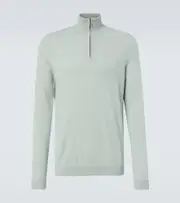 [Le Kasha] Le Kasha Dared cashmere half-zip sweater AU 93 blue