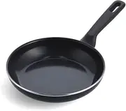 [GreenPan] Memphis Healthy Ceramic Nonstick 20cm Frying Pan, Induction/Dishwasher/Oven Safe, Black