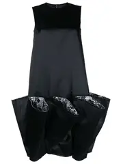 [COMME des GARCONS] 滌綸緞面連衣裙