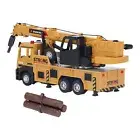 Kids Crane Truck Micro Crane Truck Alloy Material For Holiday Gift