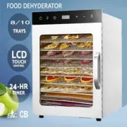 5/8/10 Trays Food Dehydrators Fruit Dehydrating Commercial Beef Jerky Dryer Home