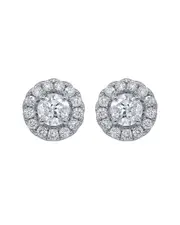 Diana M. Fine Jewelry 18K 3.20 ct. tw. Diamond Studs