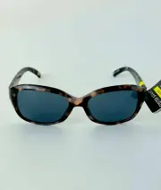 Foster Grant Polarized Maxblock 100% UVA-UVB Protection, Black Brown Sunglasses