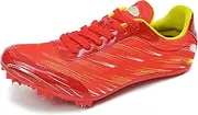 [Generic] Track and Field Shoes Men Spikes Sprint Athletic Shoes Running Jumping Racing Sneakers for Youth