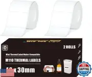 M110 Thermal Labels 1.57''x1.18'' for Phomemo Label Printer M110 M220 M200 M1