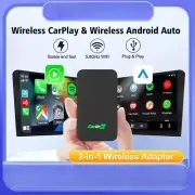 Wireless CarPlay Android Auto Adapter 3in1 Wireless Car Adapter Wireless CarPlay
