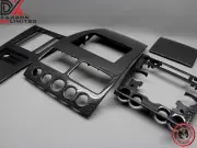 Aston Martin DBS DB9 Virage Vantage Carbon Console Ski Slope Radio Trim 4pcs Set
