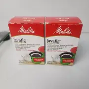 Melitta JavaJig Reusable Coffee Filter System 2 Pks 2 Cups & 60 Filters in ea pk