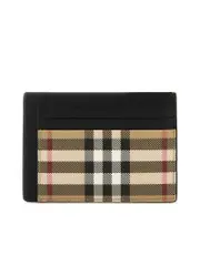 Burberry Printed Canvas Card Holder