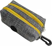 Abaodam Outdoor Portable Dog Poop Bag Dispenser Durable Waste Bag Container for Convenient Pet Waste Removal Walks and Hikes Compact Storage for Leash Collar Backpack Use
