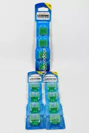 3 Listerine Ultra Clean Access Dental Flosser Oral Care Hard to Reach Places