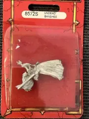 Warhammer Classic Undead Banshee with Sword BRAND NEW SEALED Metal OOP 8572s