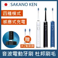 在飛比找momo購物網優惠-【日本 SAKANO KEN】攜帶型充電式 電動牙刷(震動牙