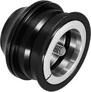 Bicycle Bowl Group Bike Head Bearings Bicycle Head Kit Lightweight Bicycle Head Practical Bicycle Head Bicycle Fork Stem Head Black Aluminum Alloy