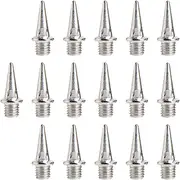 [Generic] 16Pcs Track Spikes Track Shoe Spikes Metal Lightweight Practical Track and Field Running Spikes for Short Distance Running