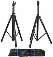 Universal Adjustable Tripod DJ PA Speaker Stands with Carry Bag