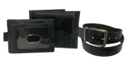 George Men's Billfold Passcase RFID Protection Wallet & Reversible Belt Size 36