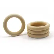 Ring - 1-3/4 round unfinished wood (WW-TR0500)