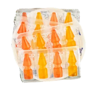 【晶晶】水果橡皮糖 (水果瓶橡皮糖 水果軟糖 象皮糖 可樂瓶QQ糖 ) 600g(約30排) (台灣糖果)