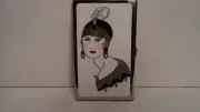 Personalized Expressions 1506 Feather Hat Women's Business Card Case