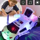 Car Music LED Light Cool Toys Car for Boys Kids Electric Police Toy Car Gift AU