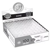 LOT OF 10 Tubes For Dimes Whitman Coin Tubes *Brand new empty *