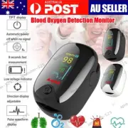 Blood Oxygen SpO2 Monitor LED Display Fingertip Oximeter for Adults Seniors AU
