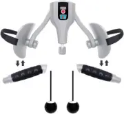Thigh Master 0-132 lbs Adjustable Resistance Inner Kegel Thigh Exerciser + Cord