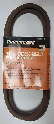 Powercare Deck Drive Belt 50 in Cub Cadet Ultima Zero Turns OEM #954-05078
