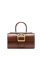 Rylan | 3.34 Saddle with Black Edge Mini Satchel | The UNDONE