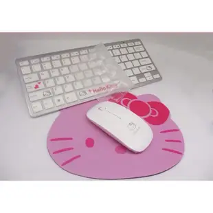 kitty鍵盤滑鼠凱蒂貓鼠標鍵盤小無線套裝女生粉色可愛卡通無聲靜音KT