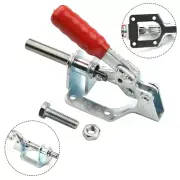 Silver 136kg Quick Release Toggle Clamp Push Pull Handle Type Hand Tool Parts