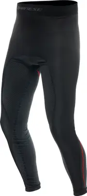 Dainese No-Wind Thermo, functional pants , color: Black/Red , size: XS/S