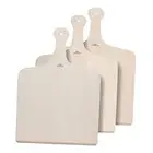 Pizza Peel [Set of 3]-12 x 16 Inch Wooden Pizza Paddle-Pizza Turning Peels