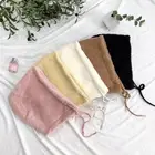 Women Fleece Detachable Hat Fluffy Fake Hooded Collar for Warm Coat Jacket Hat